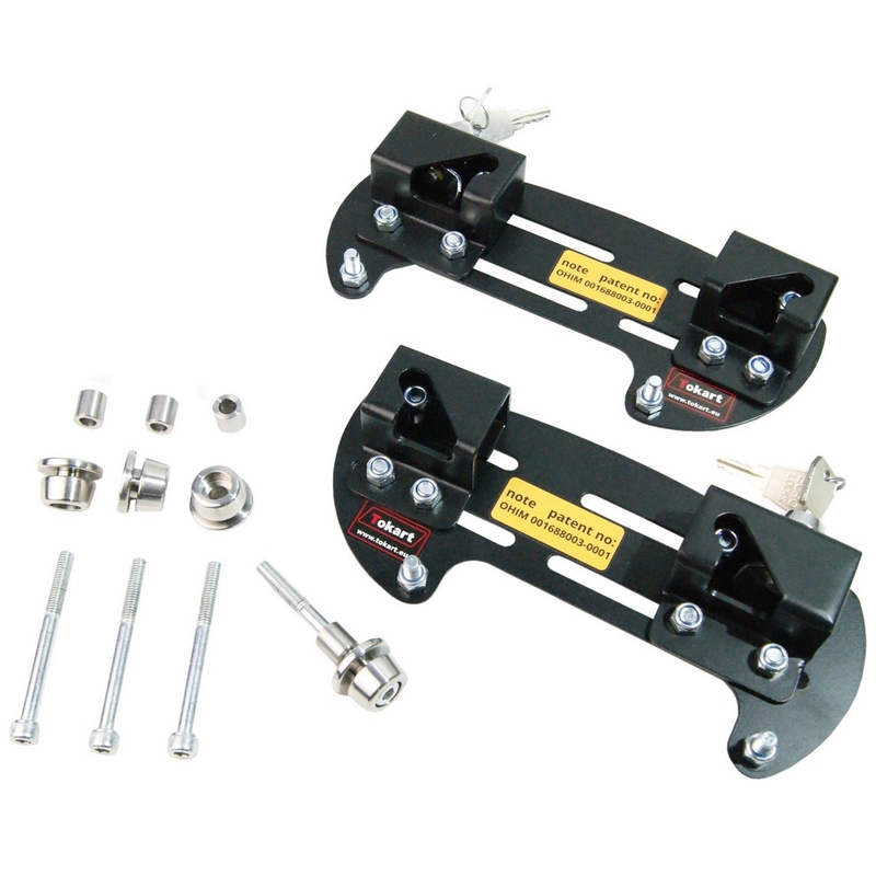 Tokart Seitentaschenhalter mit Schloss - 265 mm