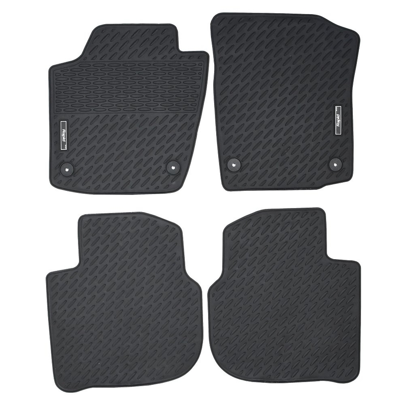 Gummiteppiche PERFECT FIT Satz 4St. RAPID mit Fixierung