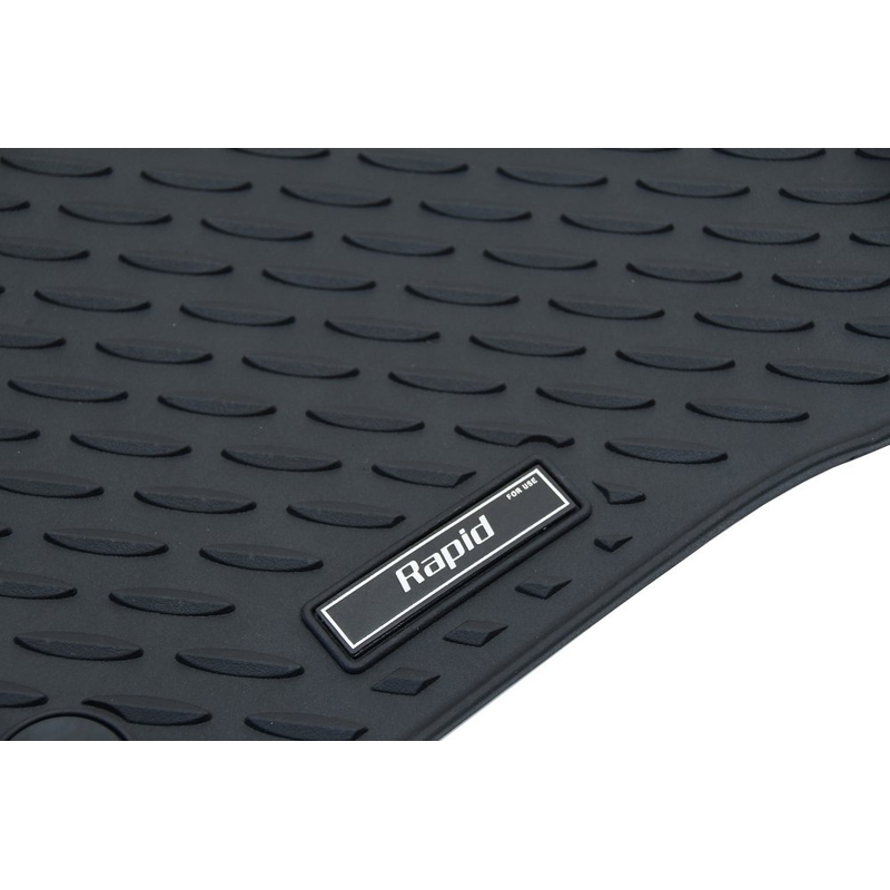Gummiteppiche PERFECT FIT Satz 4St. RAPID mit Fixierung