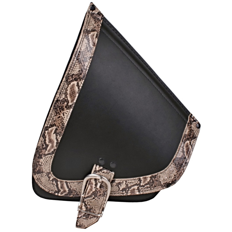 RSA Serpent Ledertasche für HD Softail Motorrad