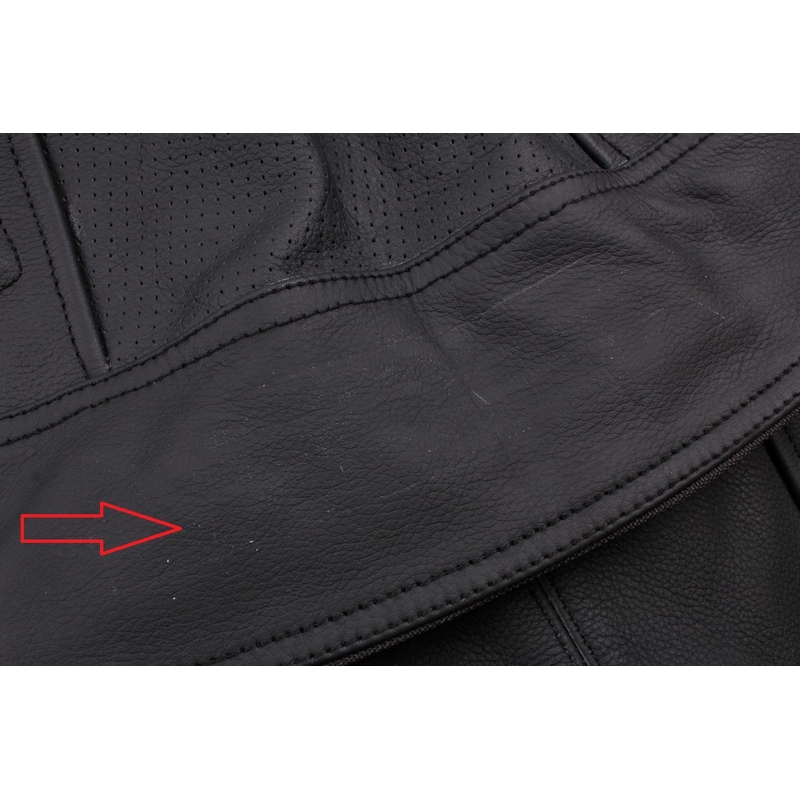 Herren Motorradjacke RSA Imola schwarz-weiß - II. Qualität
