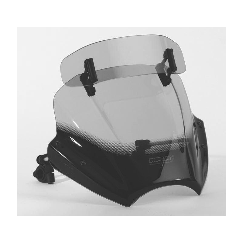 Plexiglas für MRA-Vario für Naked Bikes + Montagesatz