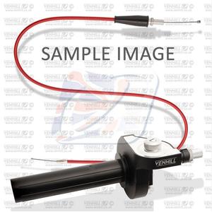 Twistgrip conversion 600A Venhill K01-4-034/9-RD featherlight rot