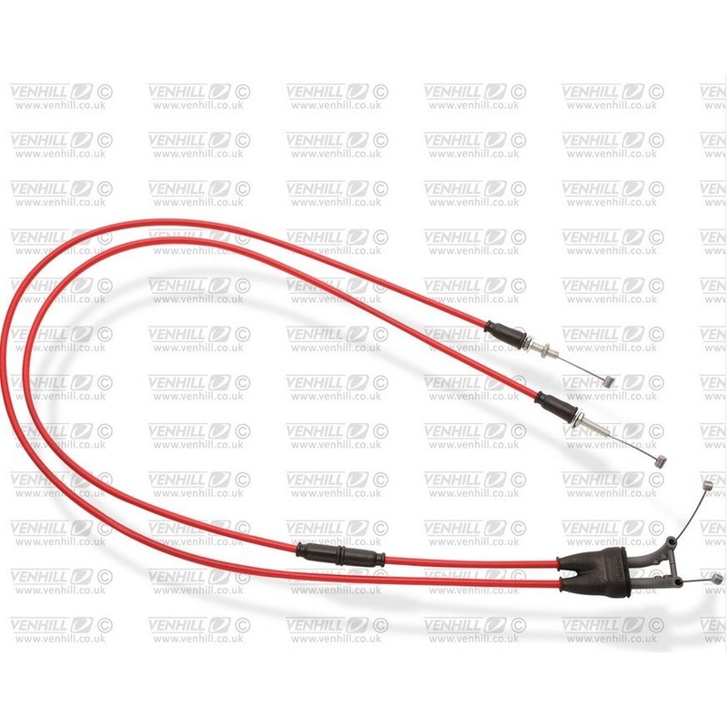 Throttle cables (pair) Venhill featherlight rot