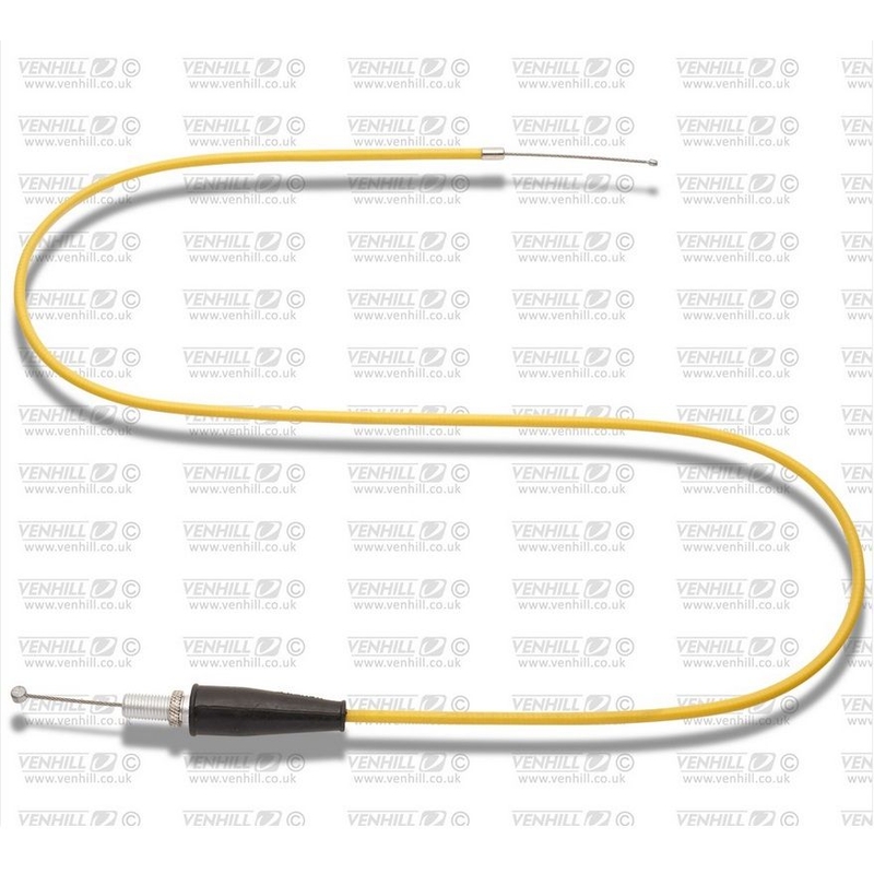 Throttle pull / push cable Venhill featherlight gelb