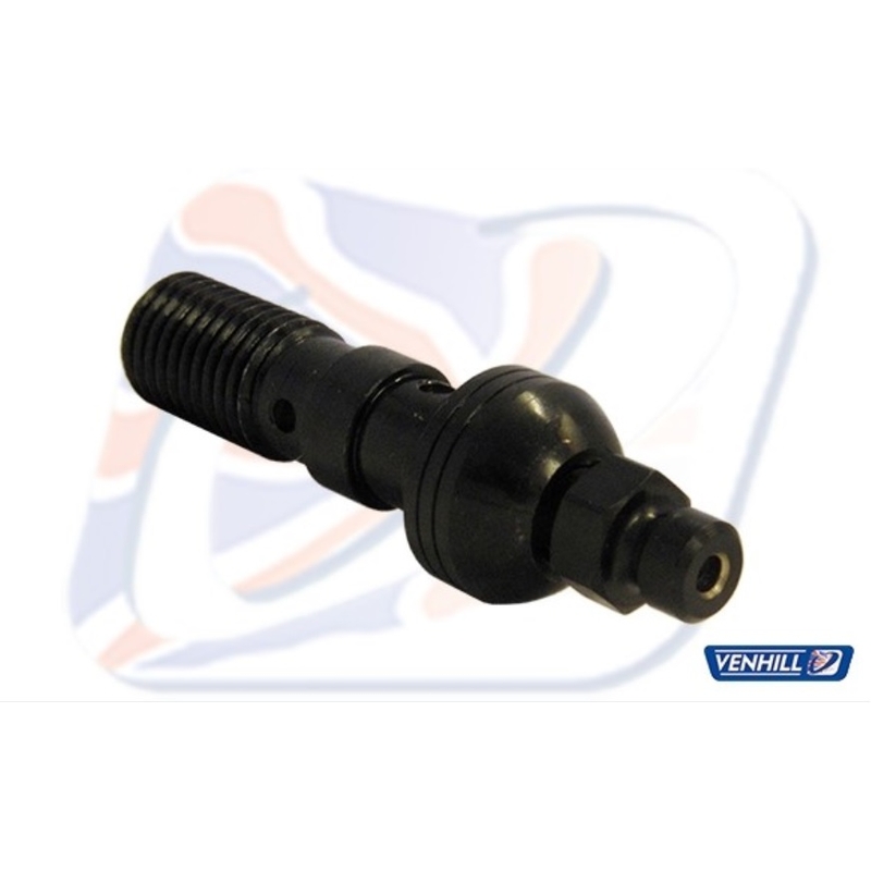 Banjo-Schraube mit Entlüftung Venhill 10x1.25mm schwarz