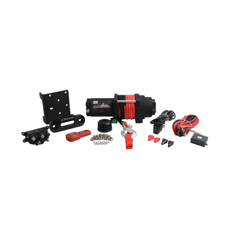 Winch All Balls Racing AB 4500LB 4-Bolt synthetic