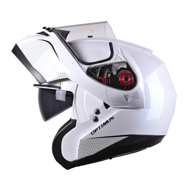 Axxis Optimus Motorradhelm weiß - Klasse II