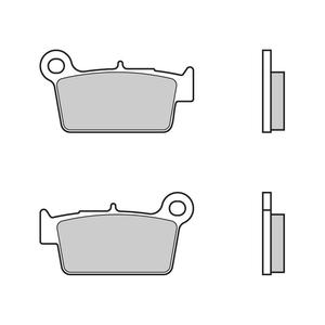 Bremsbeläge BREMBO 07YA41SD