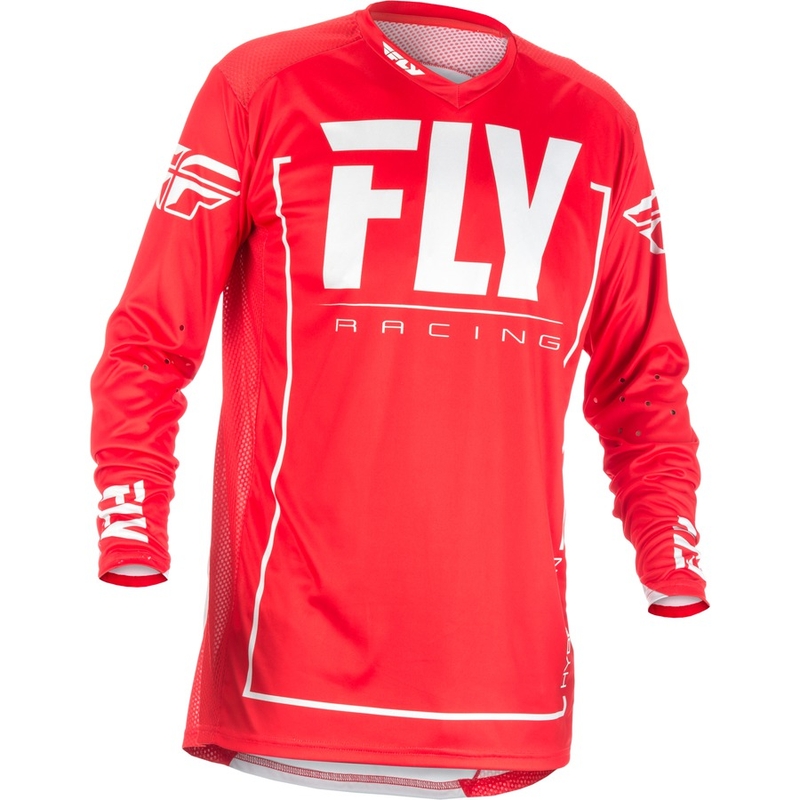 Motocross Trikot FLY Racing LITE 2018 - USA rot und weiß