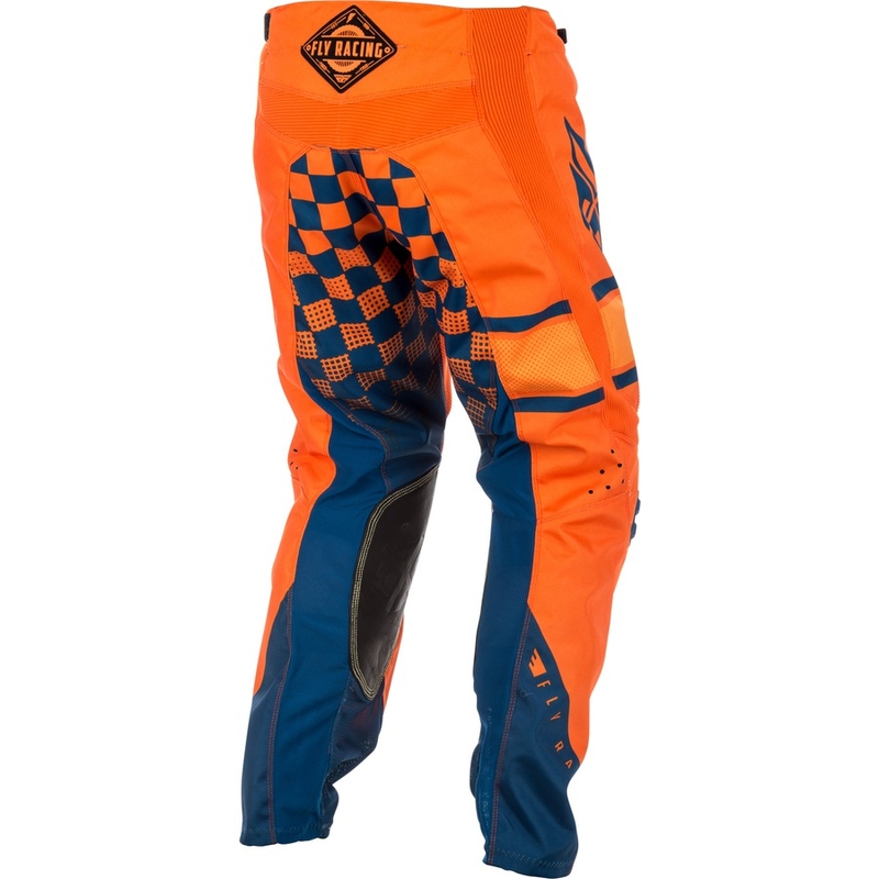 Motocross-Hose FLY Racing Kinetic ERA 2018 - USA orange-blau