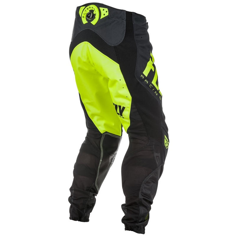 Motocross Hose FLY Racing LITE 2018 - USA schwarz-fluo gelb