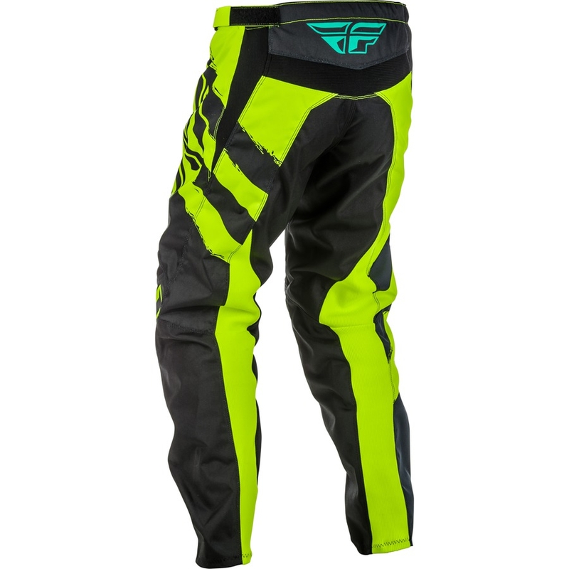 Motocross Hose FLY Racing F-16 2018 - USA schwarz-fluo gelb