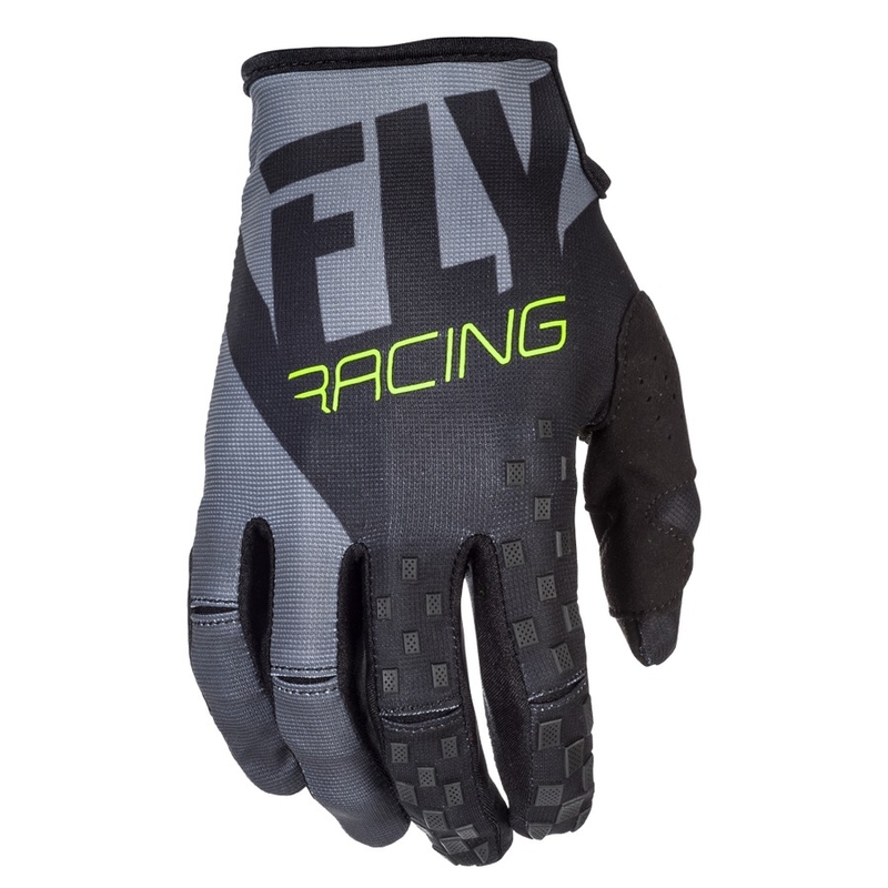 Motocross-Handschuhe FLY Racing Kinetic 2018 - USA schwarz-grau