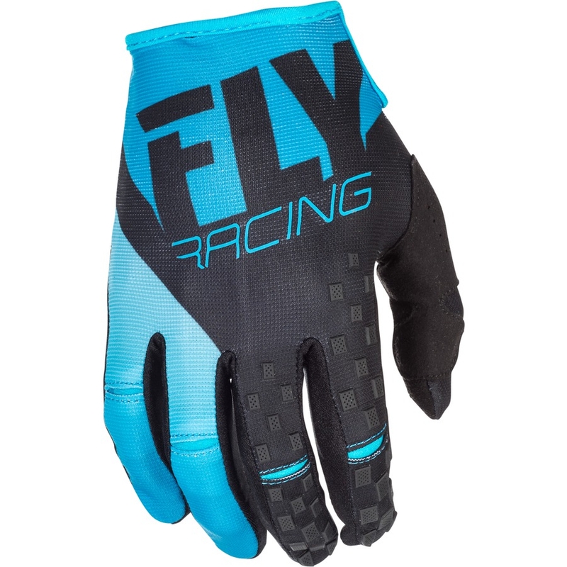 Motocross Handschuhe FLY Racing Kinetic 2018 - USA blau-schwarz