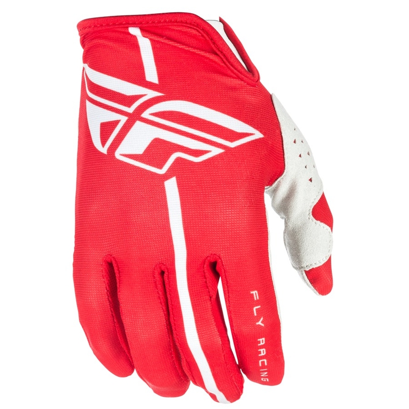 Motocross-Handschuhe FLY Racing LITE 2018 - USA rot-grau