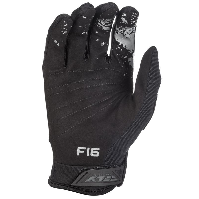 Motocross Handschuhe FLY Racing F-16 2018 - USA schwarz