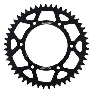 Kettenrad Aluminium SUPERSPROX RAL-990:49-BLK schwarz 49T, 520
