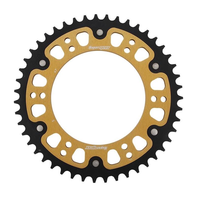 Kettenrad SUPERSPROX STEALTH gold 47T, 520