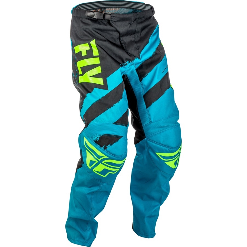 Kinder Motocross Hose FLY Racing F-16 2018 - USA blau-schwarz