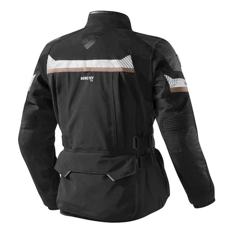 Revit Dominator GTX Schwarz Motorradjacke Ausverkauf
