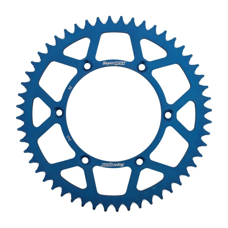 Kettenrad Aluminium SUPERSPROX blau 52T, 520
