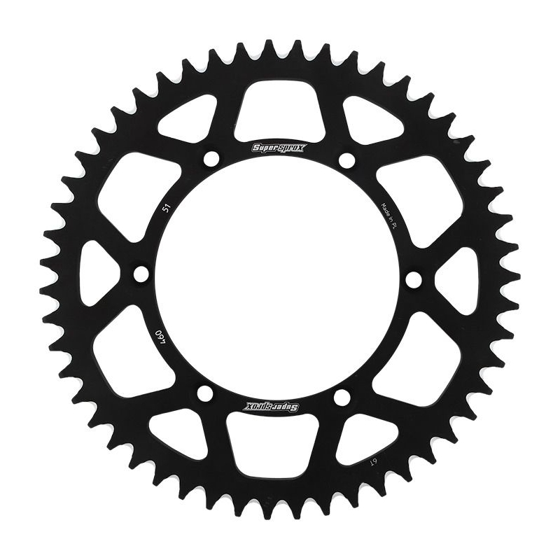 Kettenrad Aluminium SUPERSPROX schwarz 51T, 520