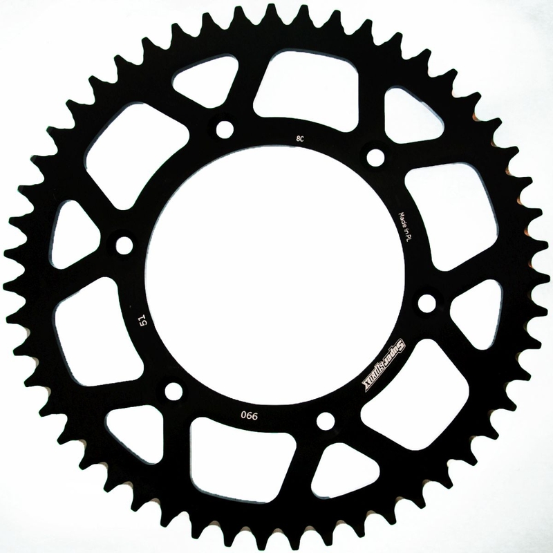 Kettenrad Aluminium SUPERSPROX schwarz 51T, 520
