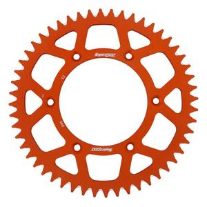 Kettenrad Aluminium SUPERSPROX RAL-990:52-ORG orange 52T, 520
