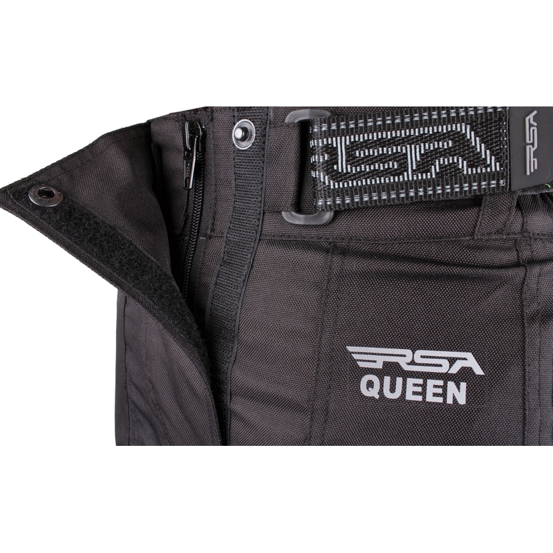 Damen-Motorradanzug RSA Queen schwarz Ausverkauf