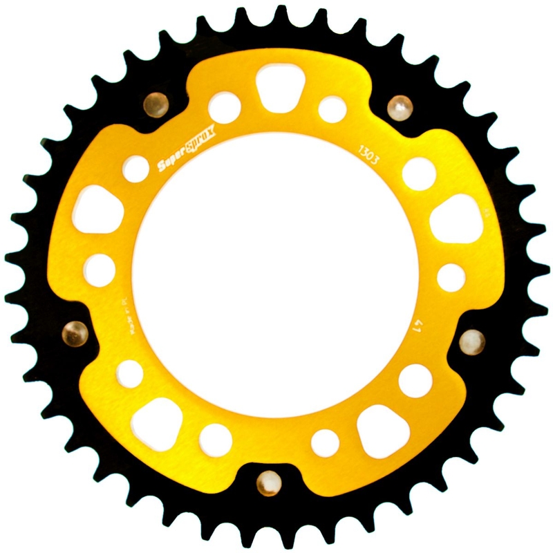 Kettenrad SUPERSPROX STEALTH gold 41T, 520