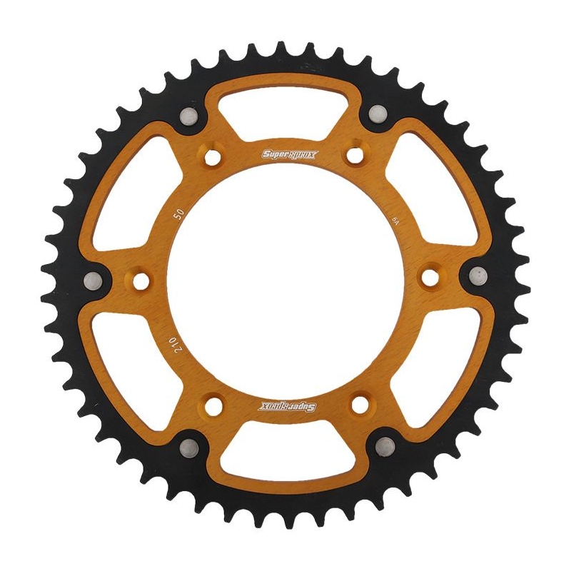 Kettenrad SUPERSPROX STEALTH gold 50T, 520