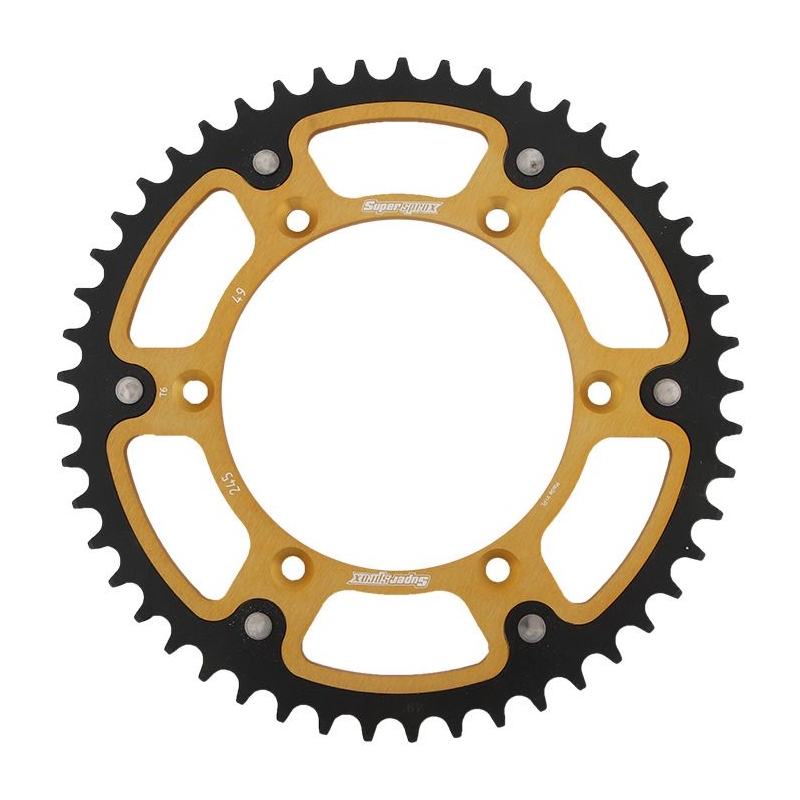 Kettenrad SUPERSPROX STEALTH gold 49T, 520