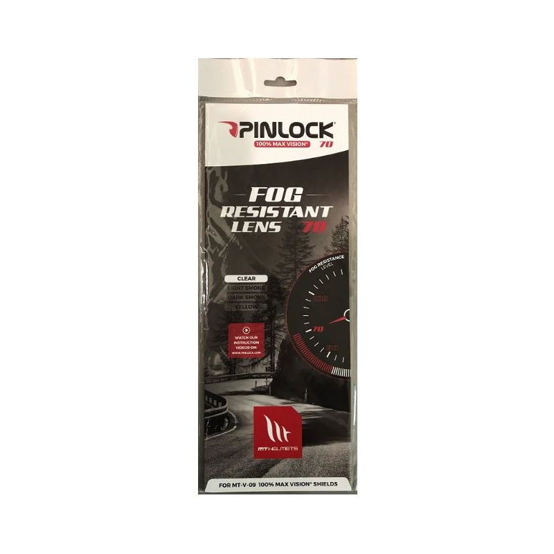 Pinlock für Helm MT V-09 klar