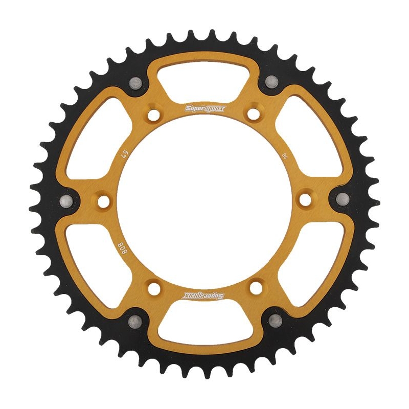 Kettenrad SUPERSPROX STEALTH gold 49T, 520