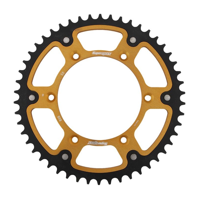 Kettenrad SUPERSPROX STEALTH gold 50T, 520