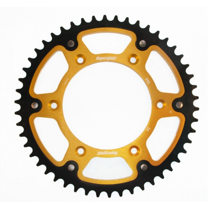 Kettenrad SUPERSPROX STEALTH gold 50T, 520