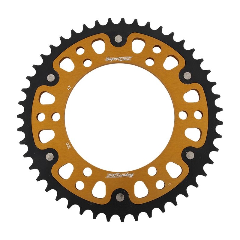Kettenrad SUPERSPROX STEALTH gold 47T, 525