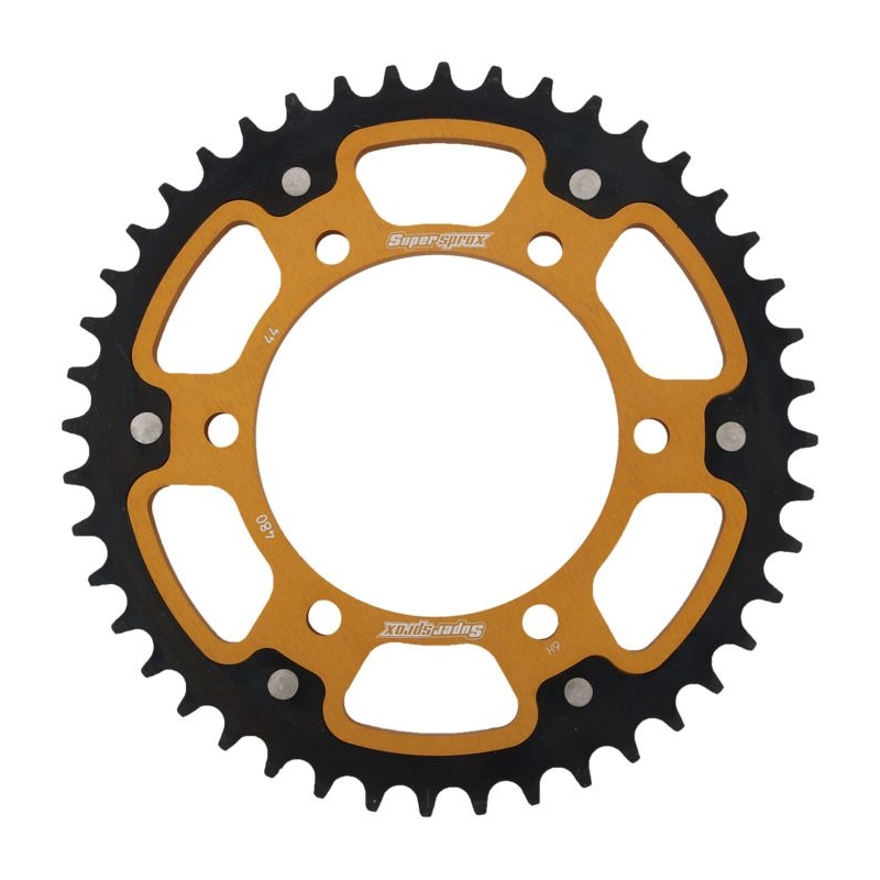 Kettenrad SUPERSPROX STEALTH gold 44T, 525