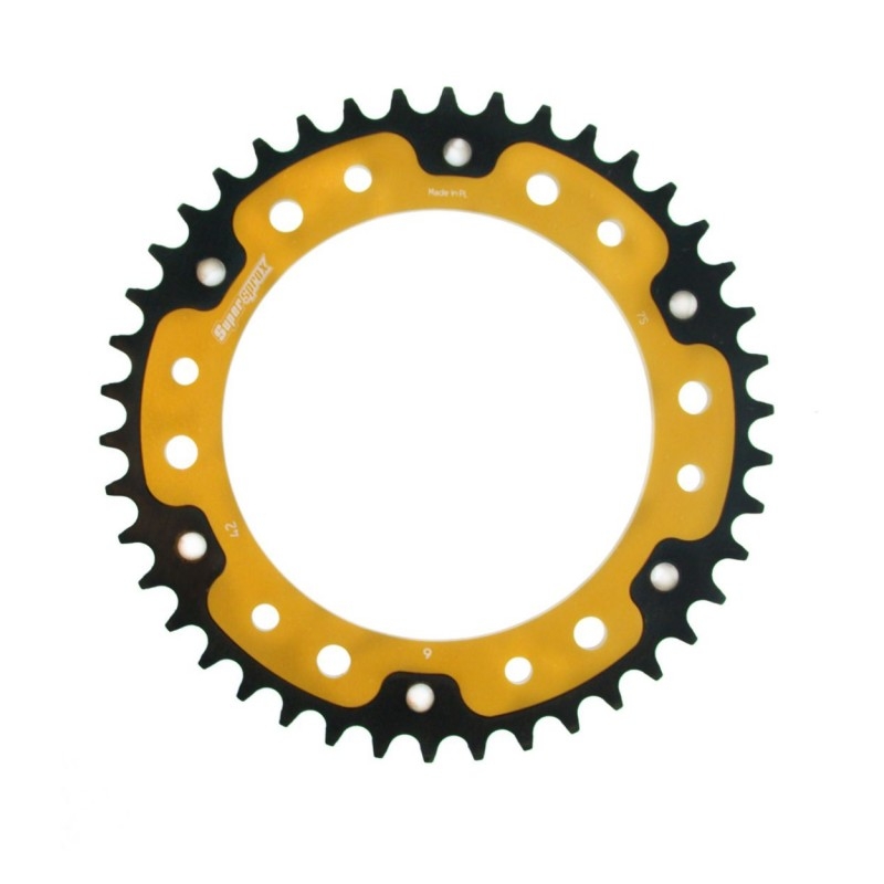 Kettenrad SUPERSPROX STEALTH gold 42T, 525