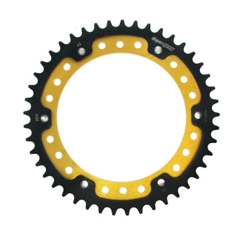 Kettenrad SUPERSPROX STEALTH gold 45T, 530