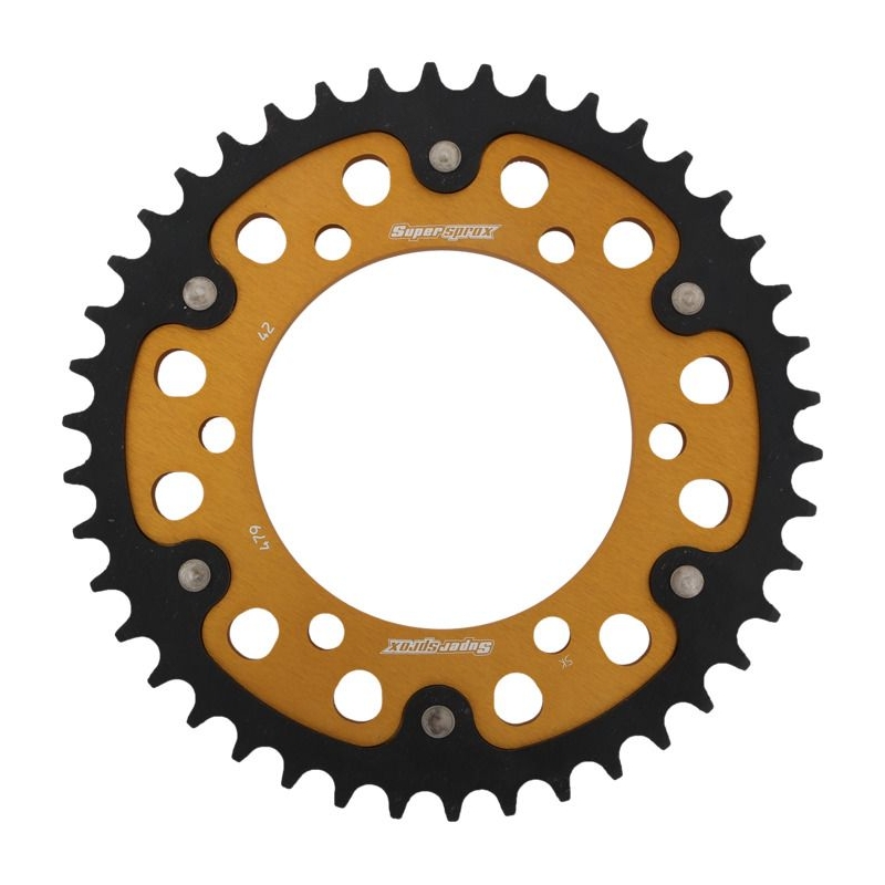 Kettenrad SUPERSPROX STEALTH gold 42T, 530