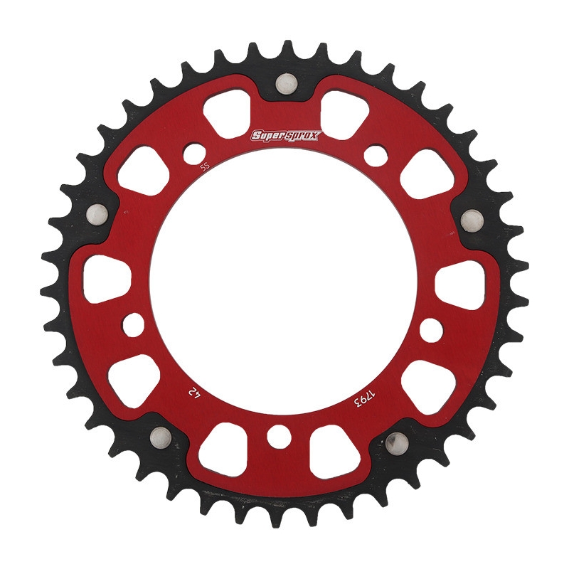 Ketten Rad SUPERSPROX STEALTH rot 42T, 520