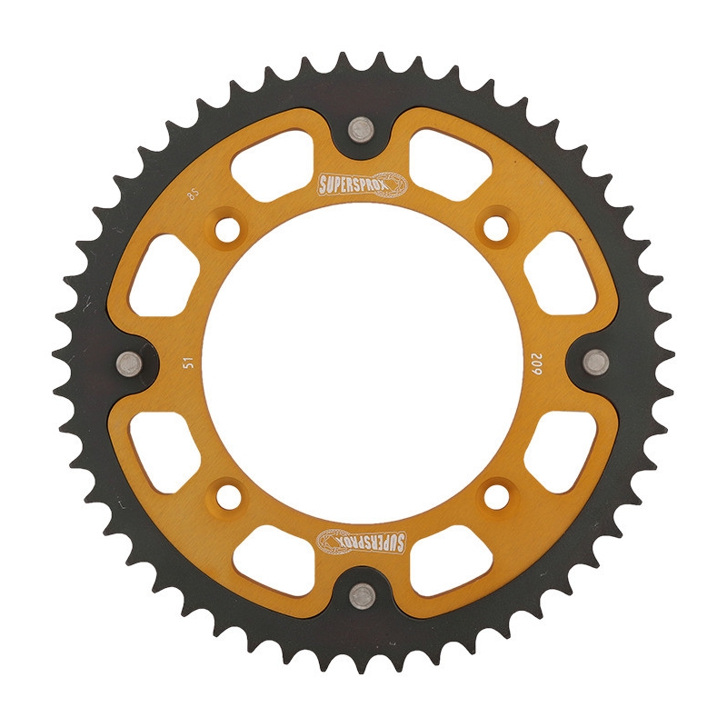 Ketten Rad SUPERSPROX STEALTH gold 51T, 420