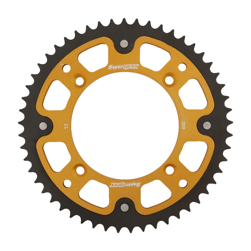 Ketten Rad SUPERSPROX STEALTH gold 53T, 420