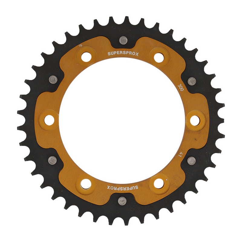 Ketten Rad SUPERSPROX STEALTH gold 41T, 525