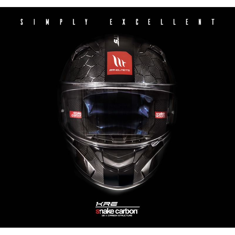 MT Kre Snake Carbon Integral Motorradhelm