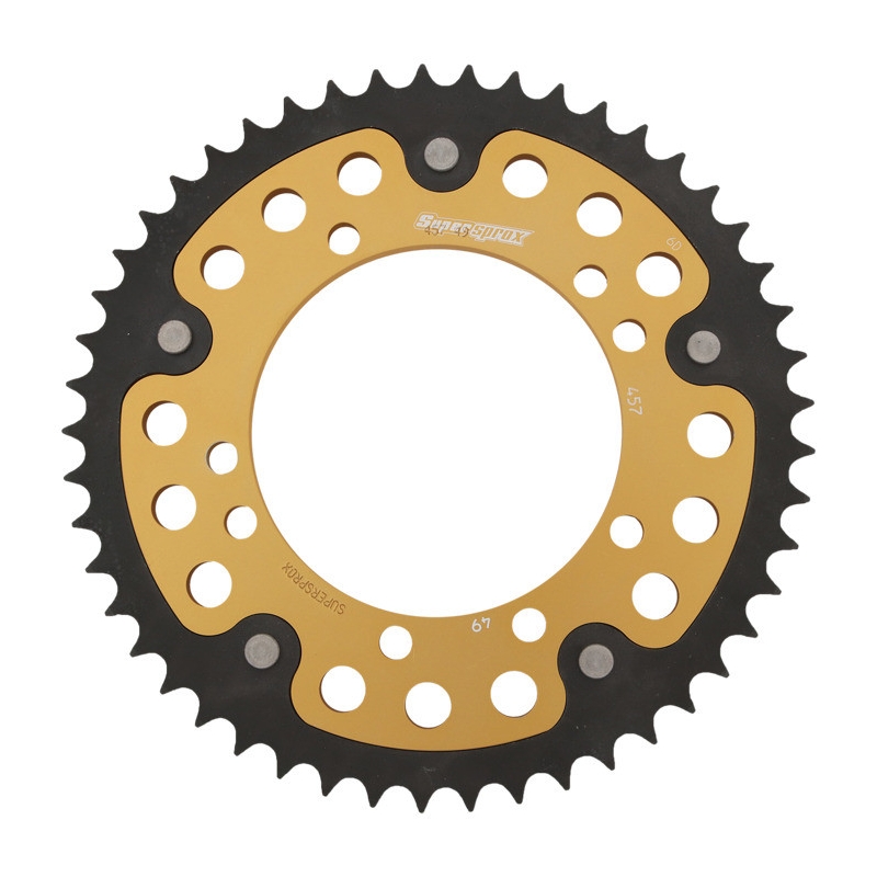 Ketten Rad SUPERSPROX STEALTH gold 49T, 420
