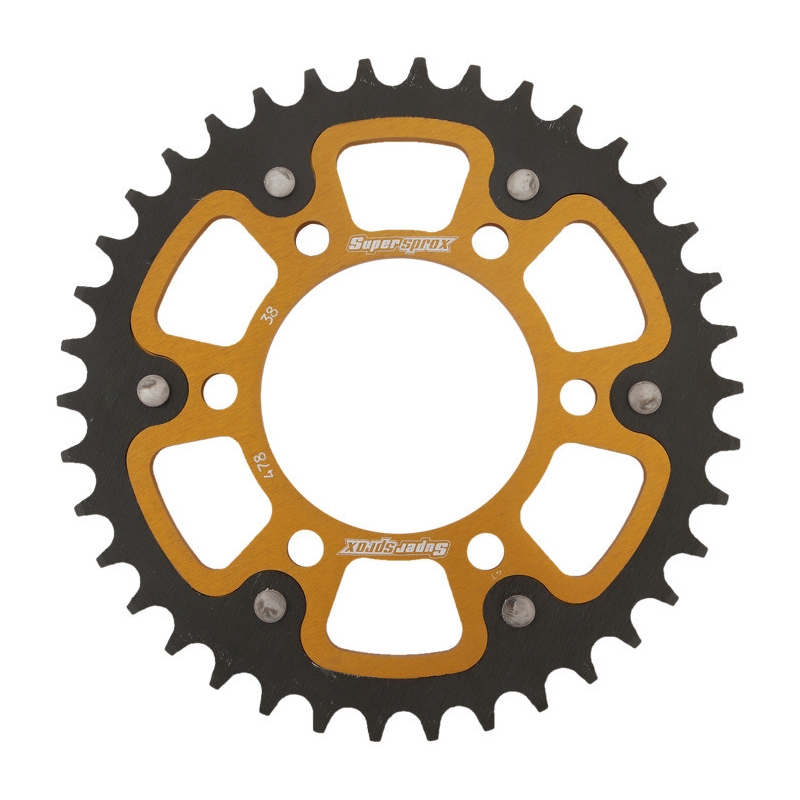 Ketten Rad SUPERSPROX STEALTH gold 38T, 520
