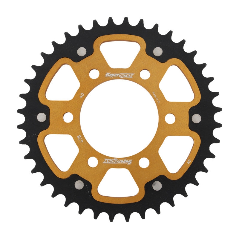 Ketten Rad SUPERSPROX STEALTH gold 40T, 520
